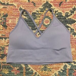 DSG Purple Sports Bra Moisture-Wicking Racerback